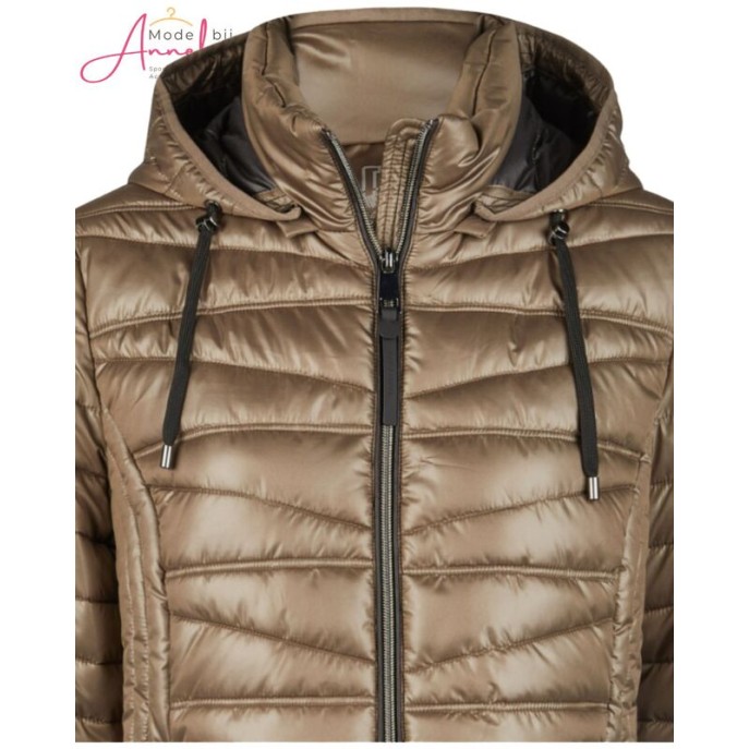 Barbara Lebek winterjas 30950052 bruin